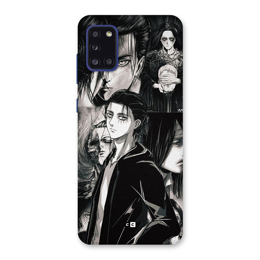 Eren Yeager Titan Back Case for Galaxy A31