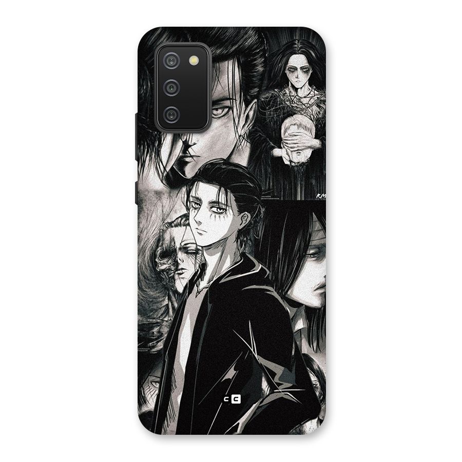 Eren Yeager Titan Back Case for Galaxy M02s