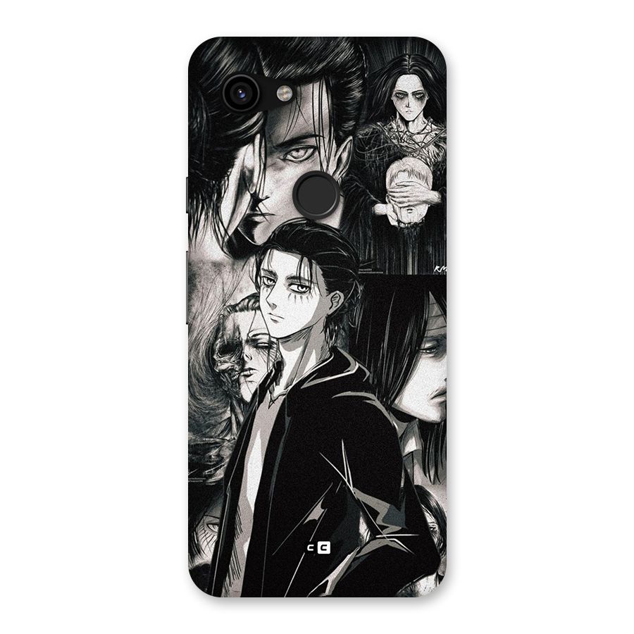 Eren Yeager Titan Back Case for Google Pixel 3a