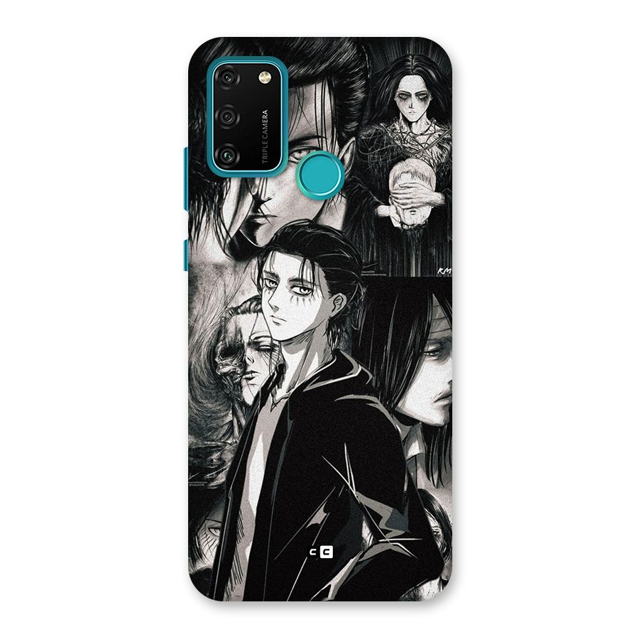 Eren Yeager Titan Back Case for Honor 9A