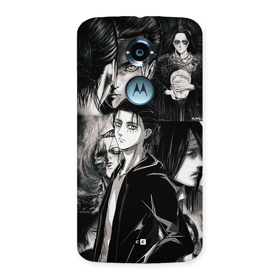 Eren Yeager Titan Back Case for Moto X2