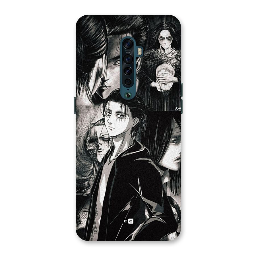 Eren Yeager Titan Back Case for Oppo Reno2