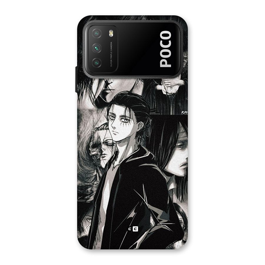 Eren Yeager Titan Back Case for Poco M3