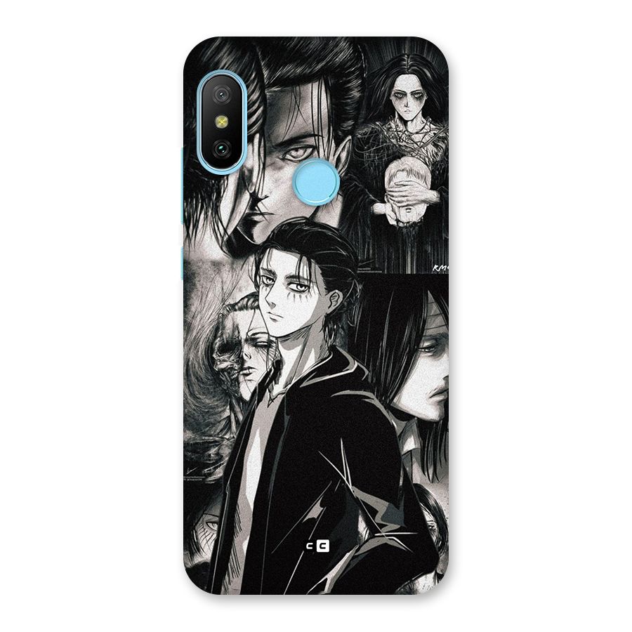Eren Yeager Titan Back Case for Redmi 6 Pro