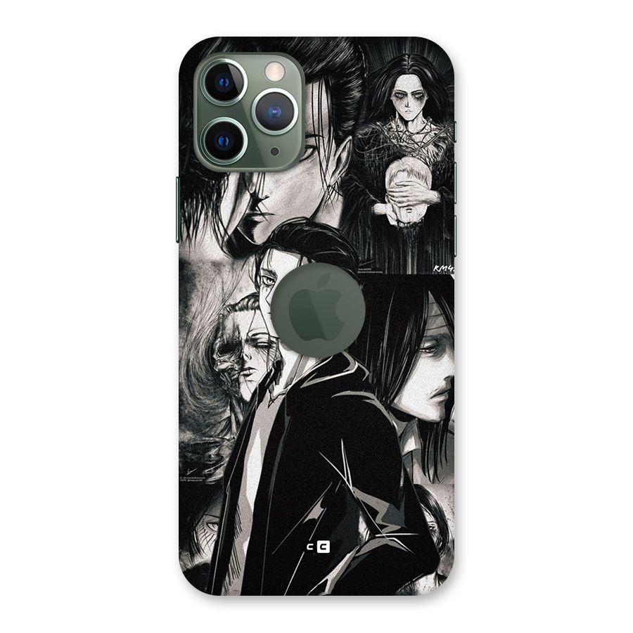 Eren Yeager Titan Back Case for iPhone 11 Pro Logo Cut