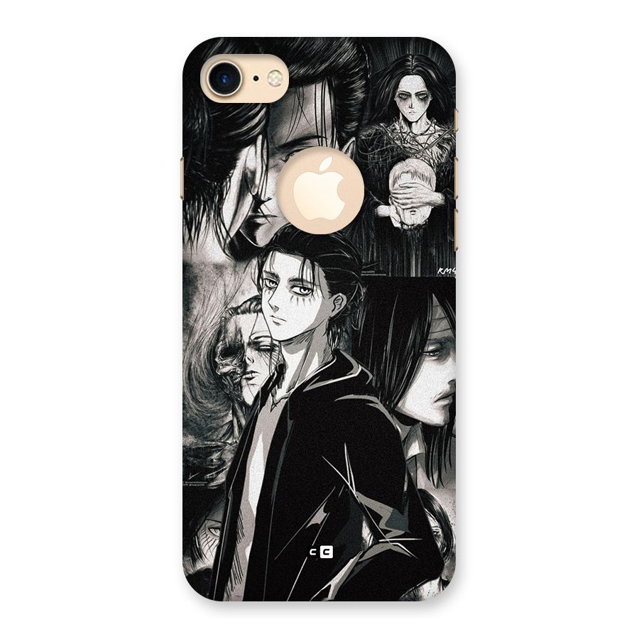 Eren Yeager Titan Back Case for iPhone 7 Logo Cut
