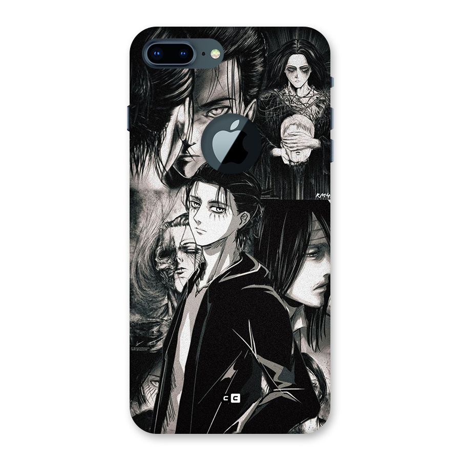 Eren Yeager Titan Back Case for iPhone 7 Plus Logo Cut