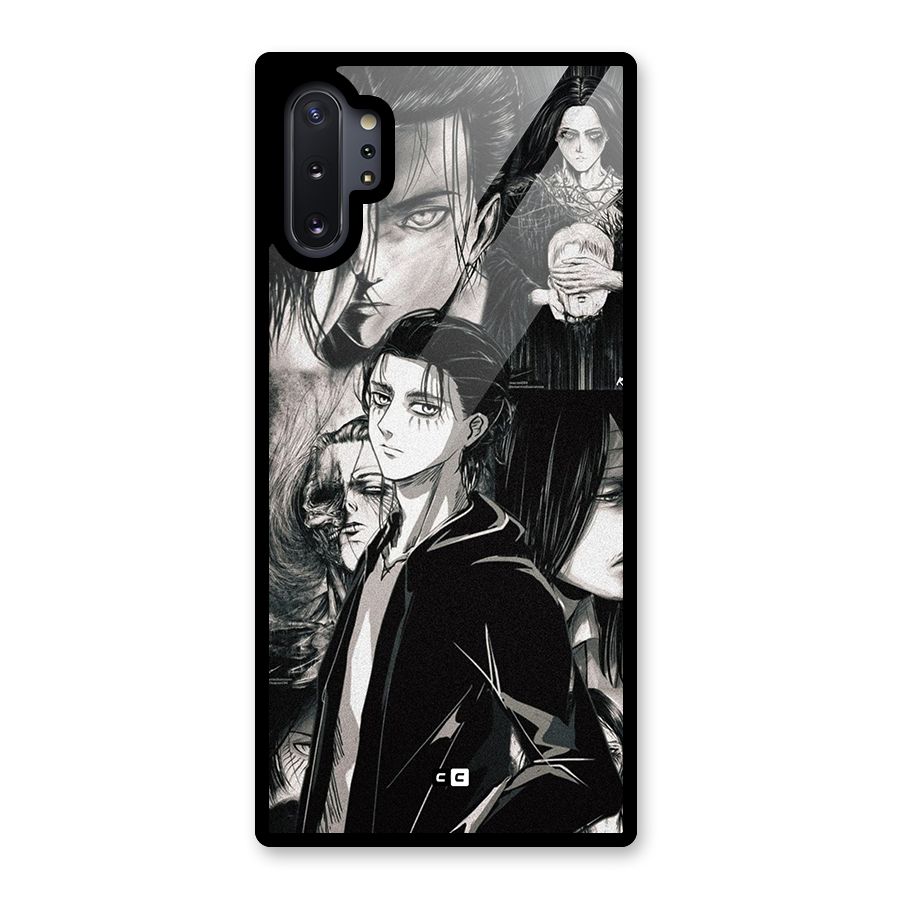 Eren Yeager Titan Glass Back Case for Galaxy Note 10 Plus