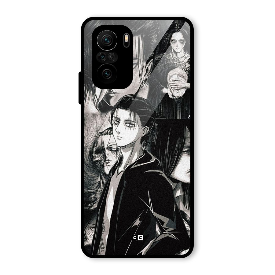 Eren Yeager Titan Glass Back Case for Mi 11X Pro