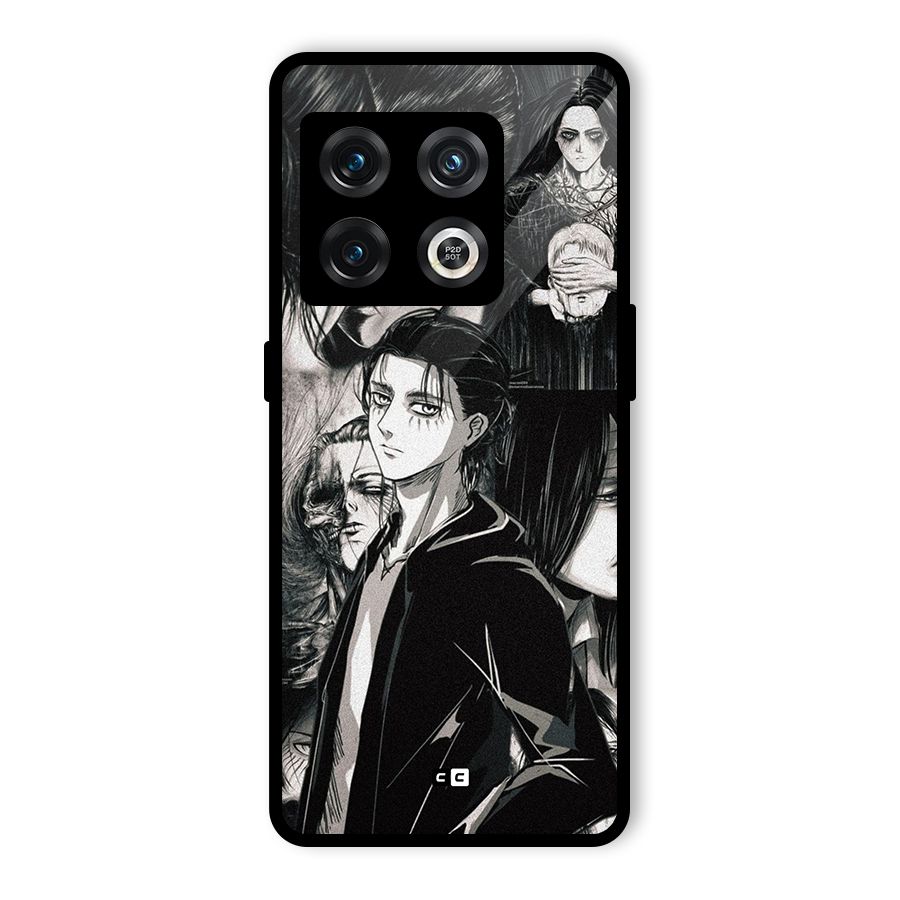 Eren Yeager Titan Glass Back Case for OnePlus 10 Pro 5G