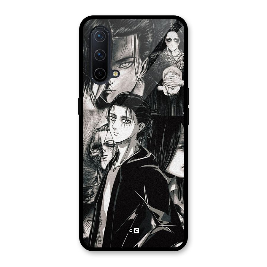Eren Yeager Titan Glass Back Case for OnePlus Nord CE 5G