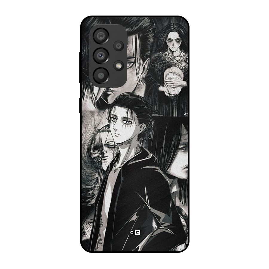 Eren Yeager Titan Metal Back Case for Galaxy A33 5G