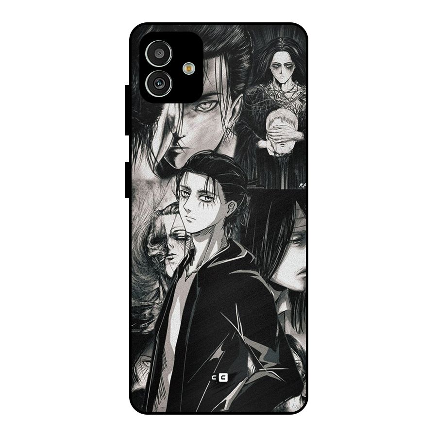 Eren Yeager Titan Metal Back Case for Galaxy M13 5G