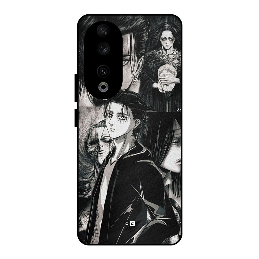 Eren Yeager Titan Metal Back Case for Honor 90