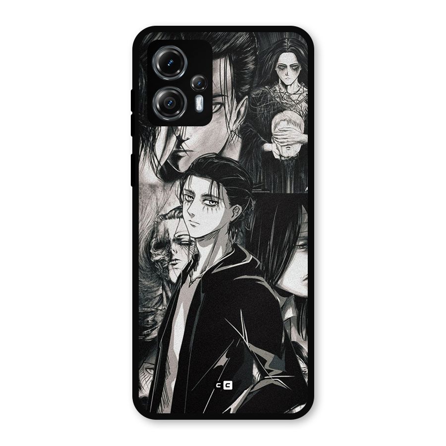 Eren Yeager Titan Metal Back Case for Moto G13