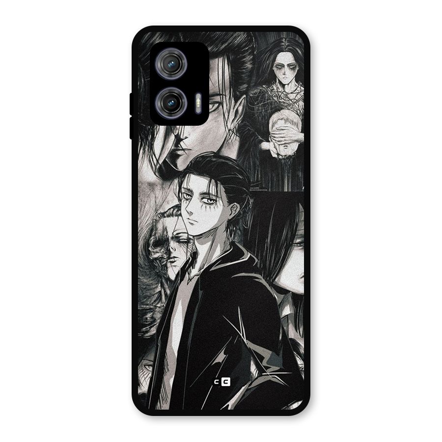 Eren Yeager Titan Metal Back Case for Moto G73