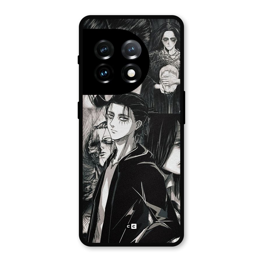 Eren Yeager Titan Metal Back Case for OnePlus 11