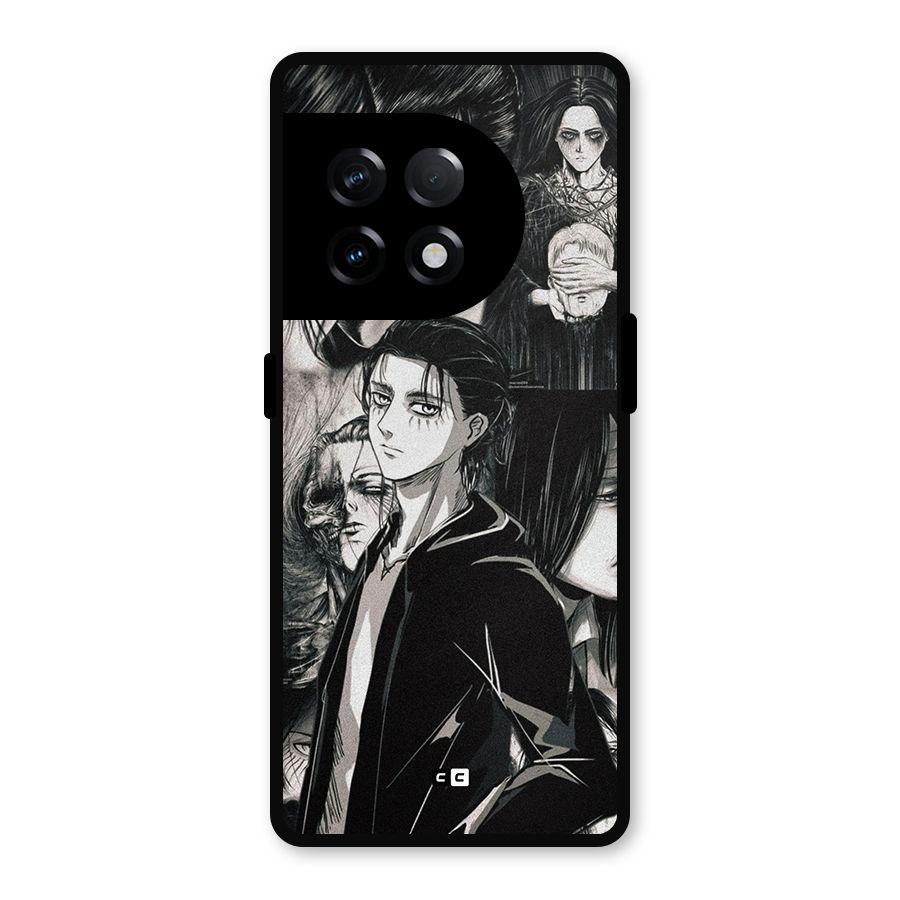 Eren Yeager Titan Metal Back Case for OnePlus 11R