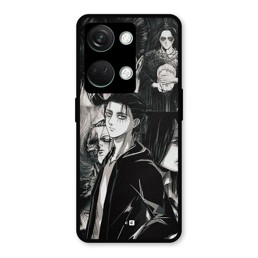 Eren Yeager Titan Metal Back Case for OnePlus Nord 3