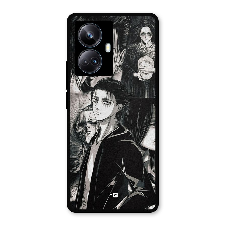 Eren Yeager Titan Metal Back Case for Realme 10 Pro Plus