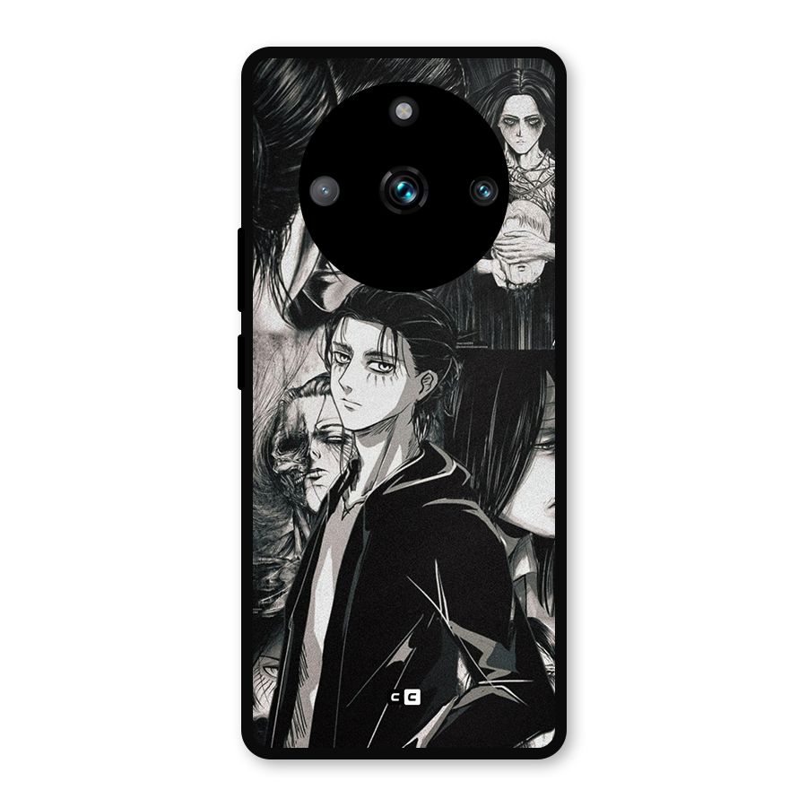 Eren Yeager Titan Metal Back Case for Realme 11 Pro Plus