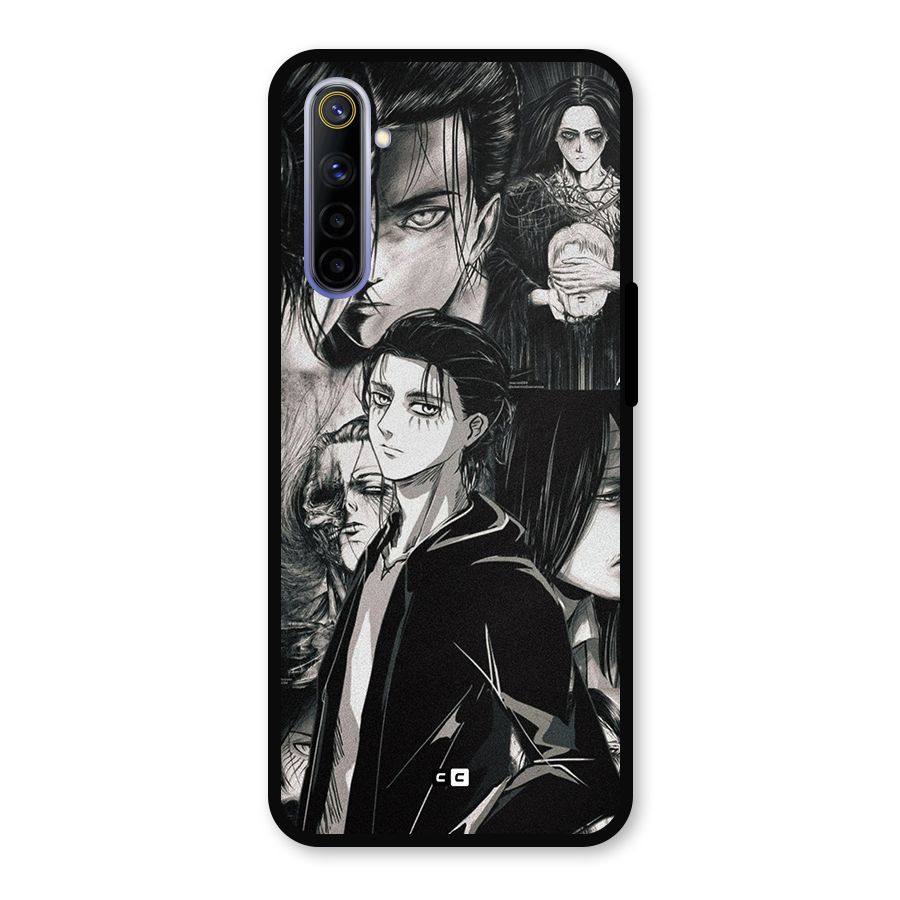 Eren Yeager Titan Metal Back Case for Realme 6i