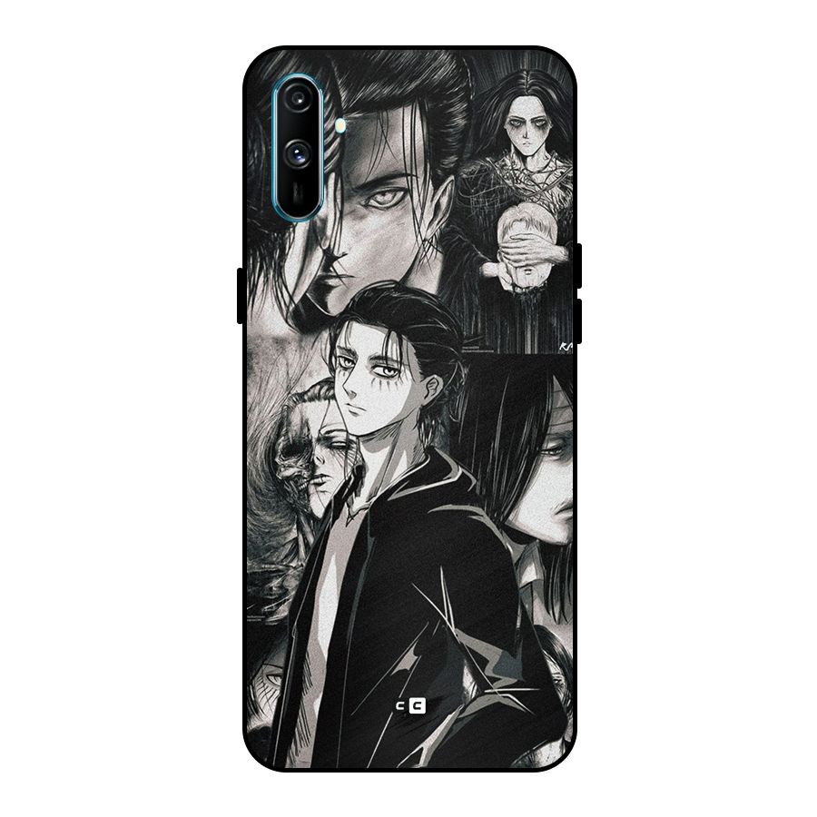 Eren Yeager Titan Metal Back Case for Realme C3