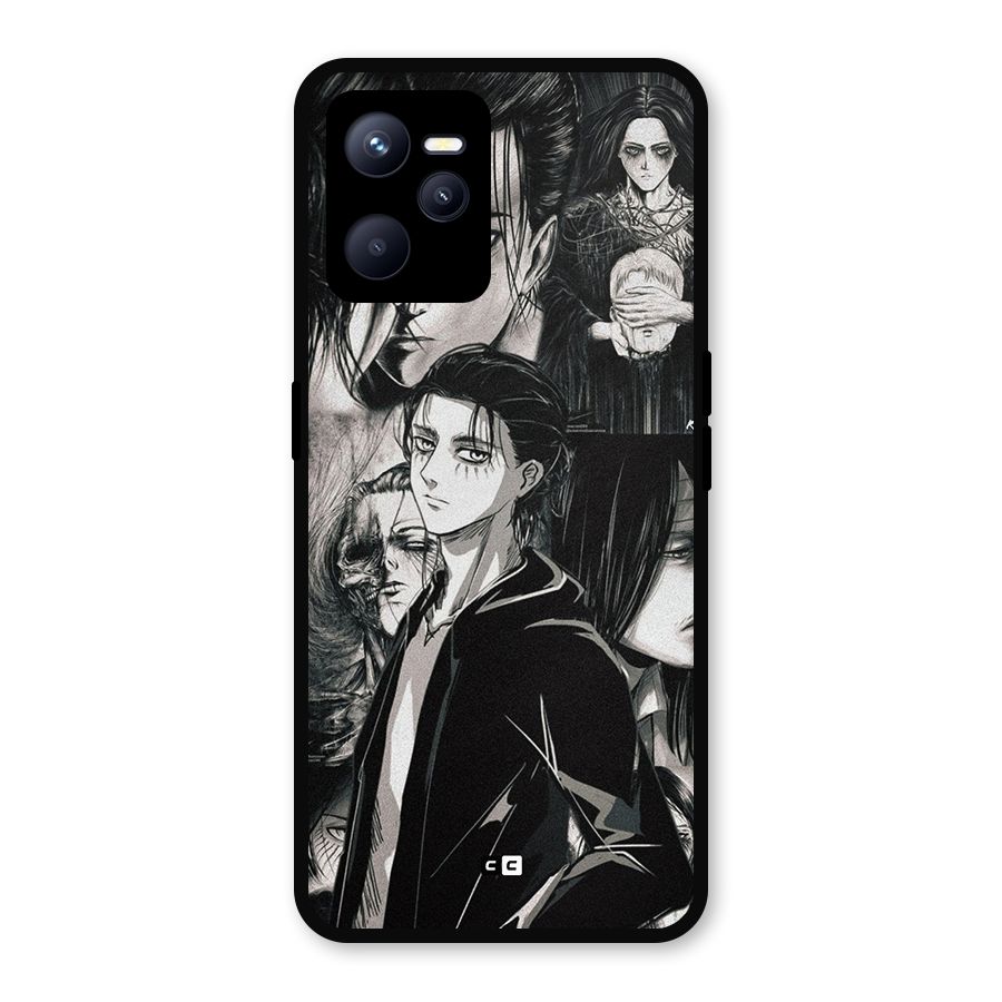 Eren Yeager Titan Metal Back Case for Realme C35