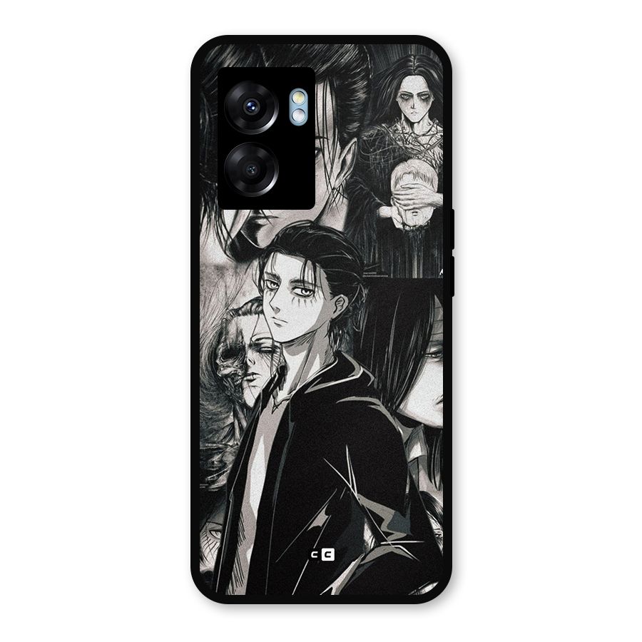 Eren Yeager Titan Metal Back Case for Realme Narzo 50 5G
