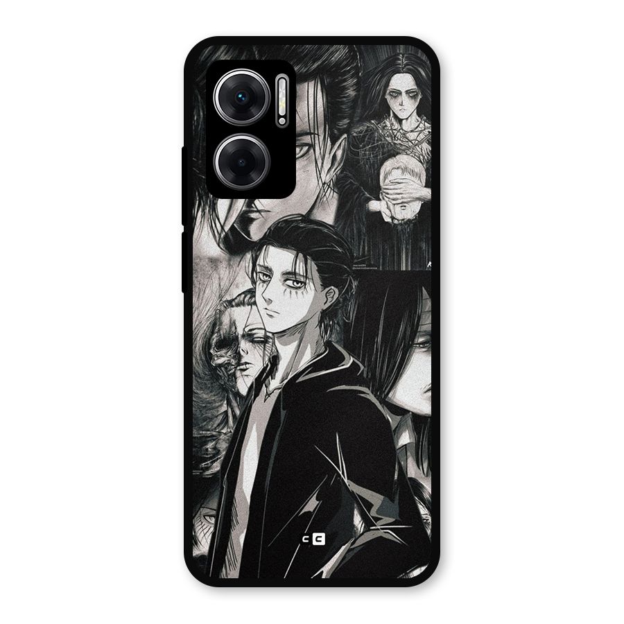 Eren Yeager Titan Metal Back Case for Redmi 11 Prime 5G