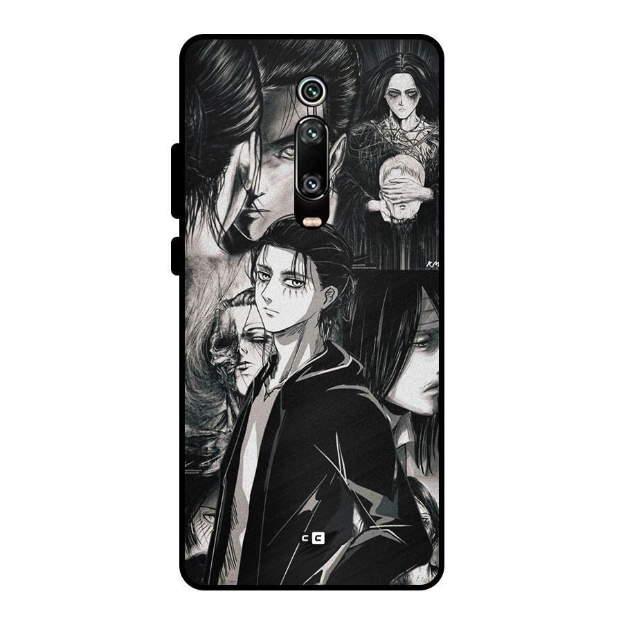 Eren Yeager Titan Metal Back Case for Redmi K20