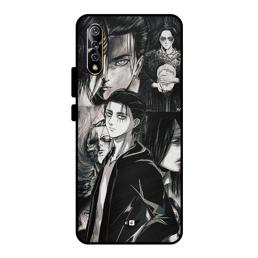 Eren Yeager Titan Metal Back Case for Vivo S1