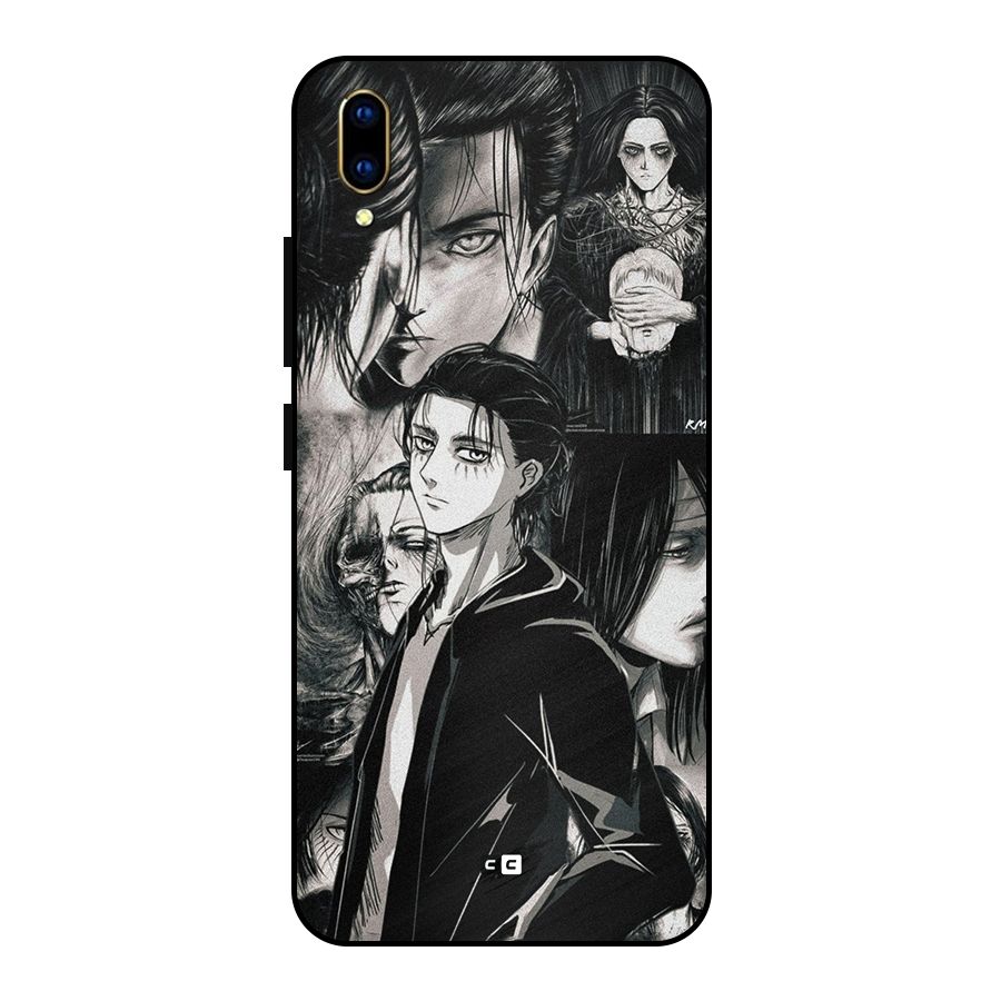 Eren Yeager Titan Metal Back Case for Vivo V11 Pro