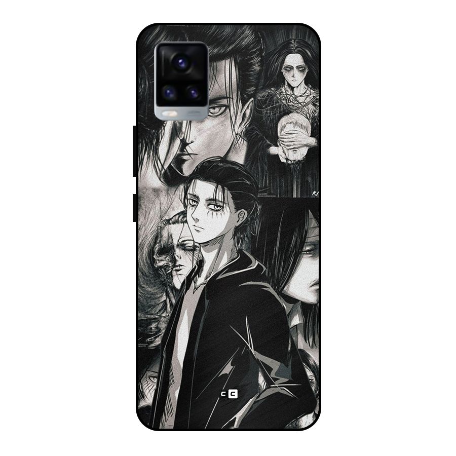 Eren Yeager Titan Metal Back Case for Vivo V20