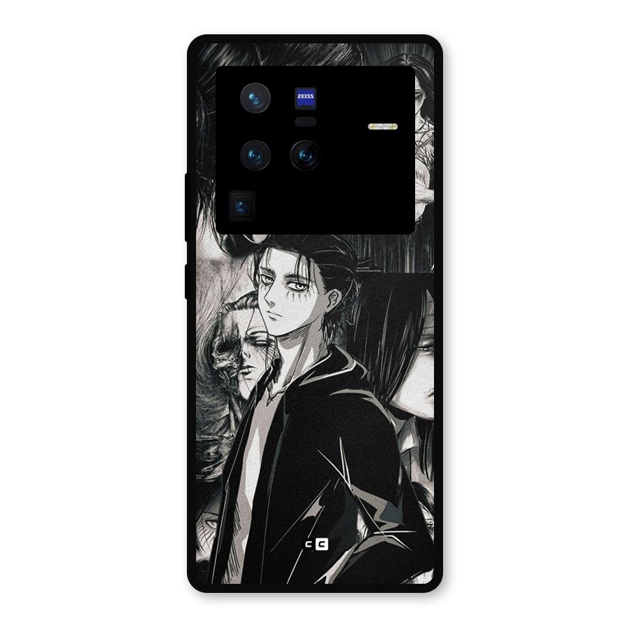 Eren Yeager Titan Metal Back Case for Vivo X80 Pro