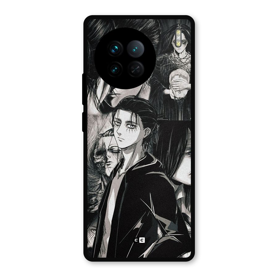 Eren Yeager Titan Metal Back Case for Vivo X90