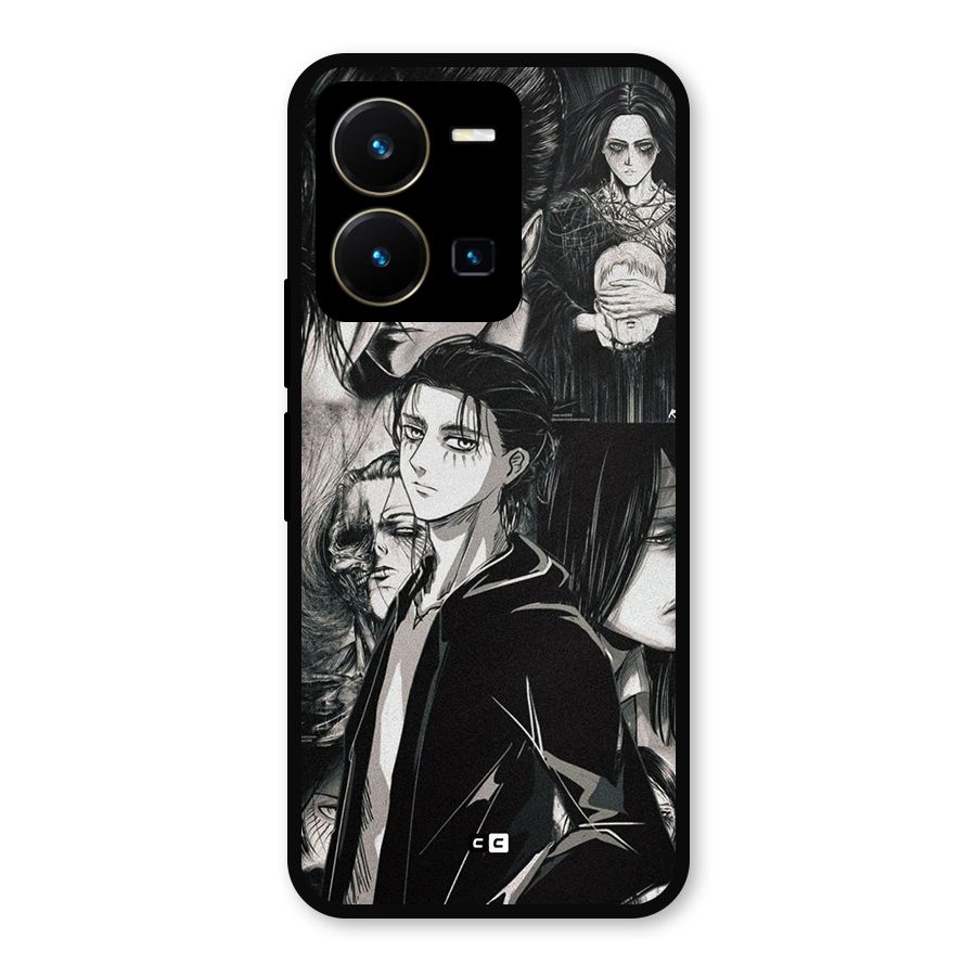 Eren Yeager Titan Metal Back Case for Vivo Y35