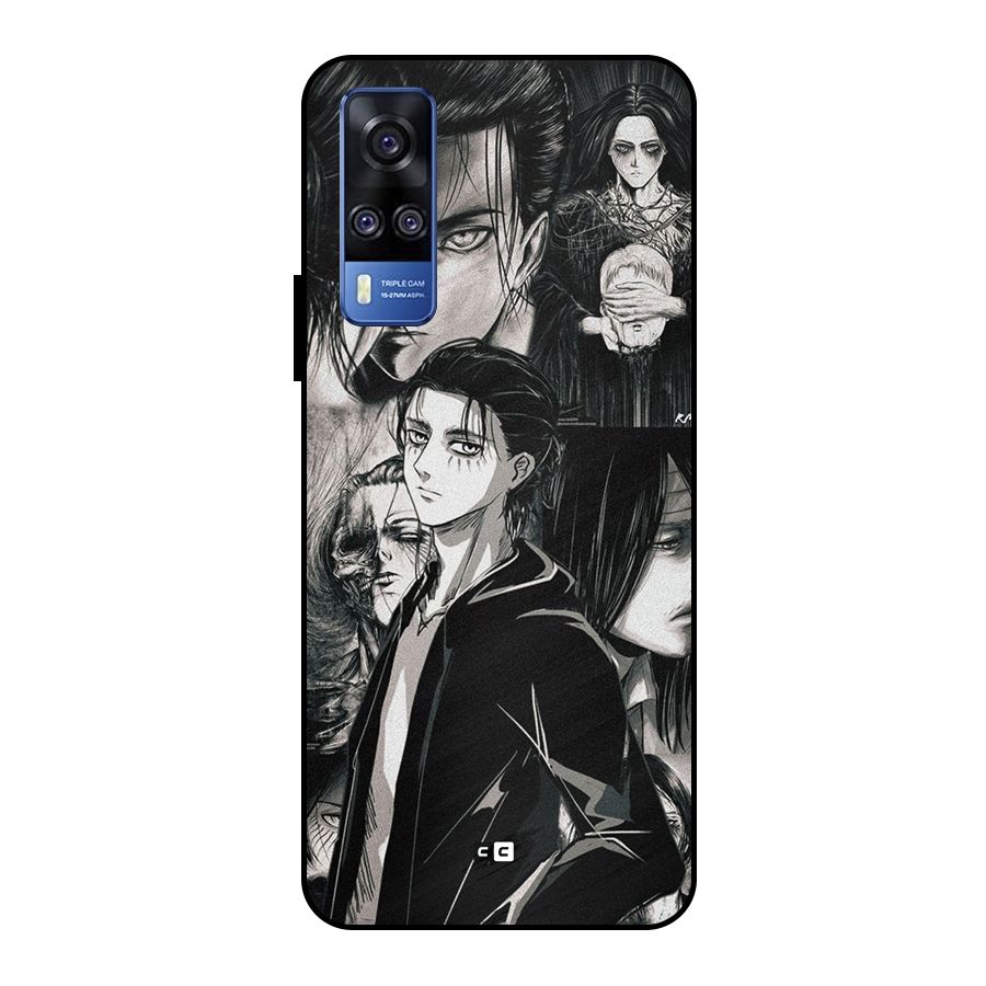Eren Yeager Titan Metal Back Case for Vivo Y51