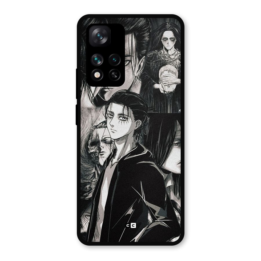 Eren Yeager Titan Metal Back Case for Xiaomi 11i Hypercharge 5G