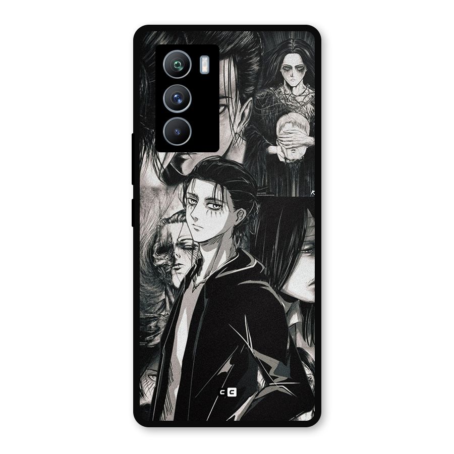 Eren Yeager Titan Metal Back Case for iQOO 9 SE