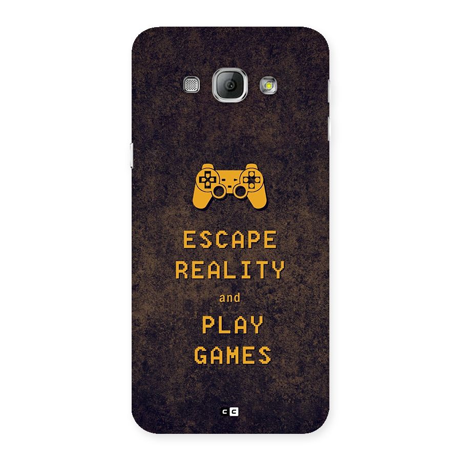Escape Reality Back Case for Galaxy A8