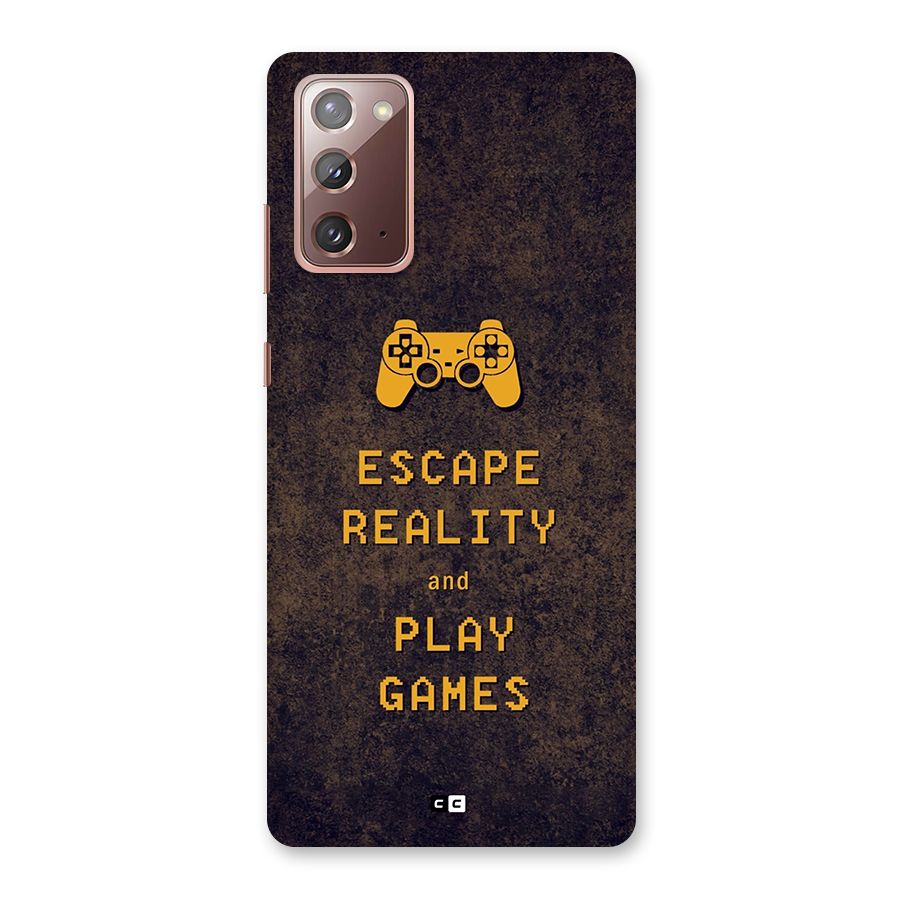 Escape Reality Back Case for Galaxy Note 20