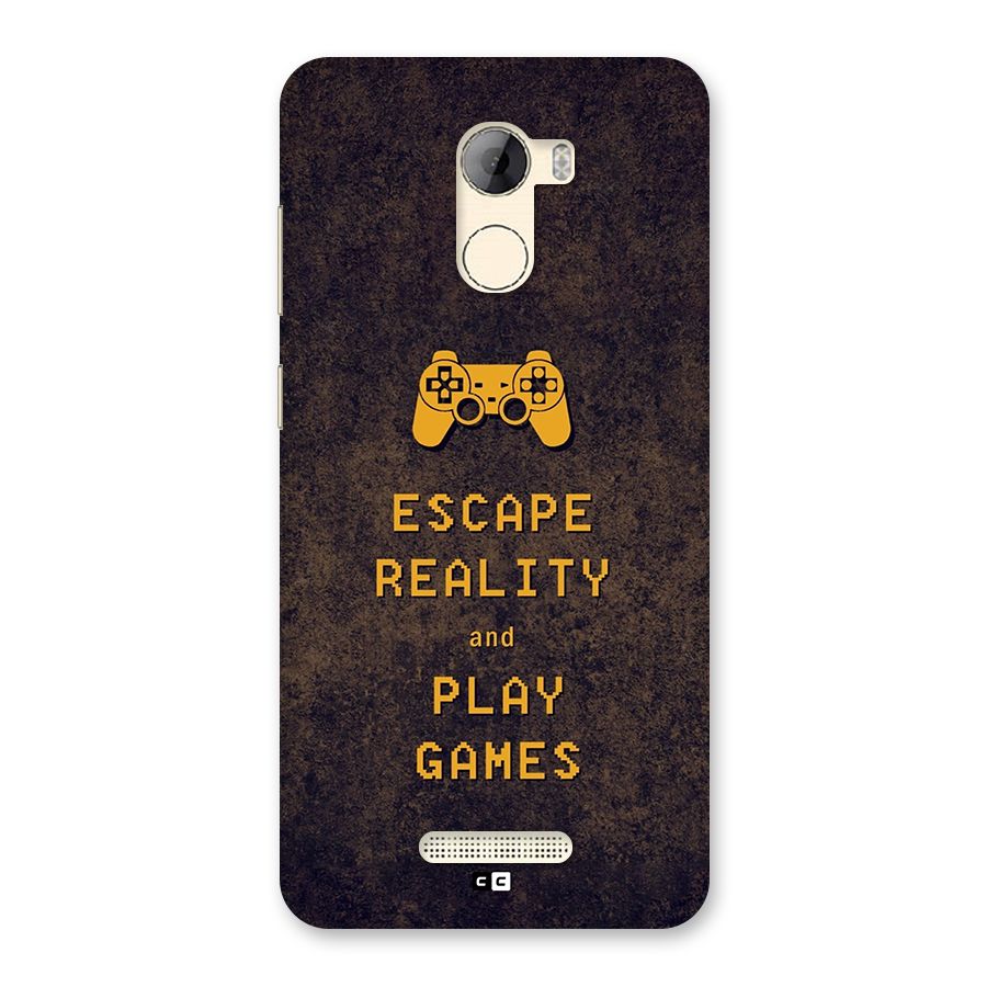 Escape Reality Back Case for Gionee A1 LIte