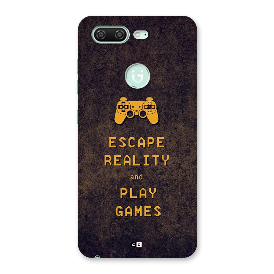 Escape Reality Back Case for Gionee S10