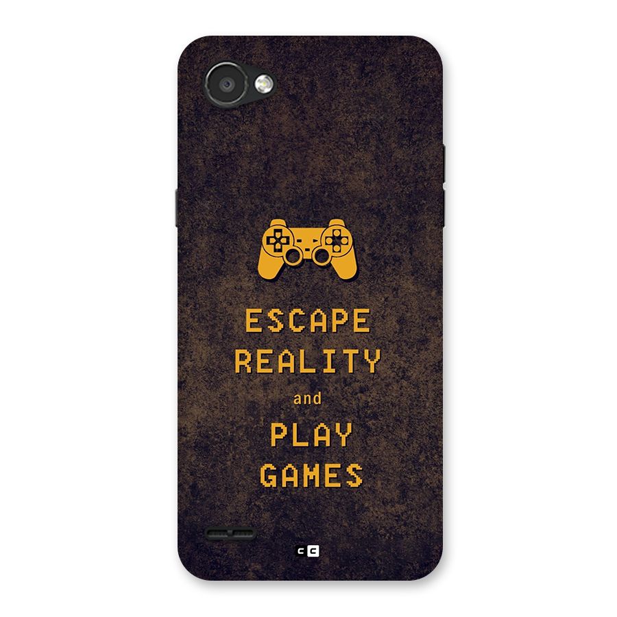 Escape Reality Back Case for LG Q6
