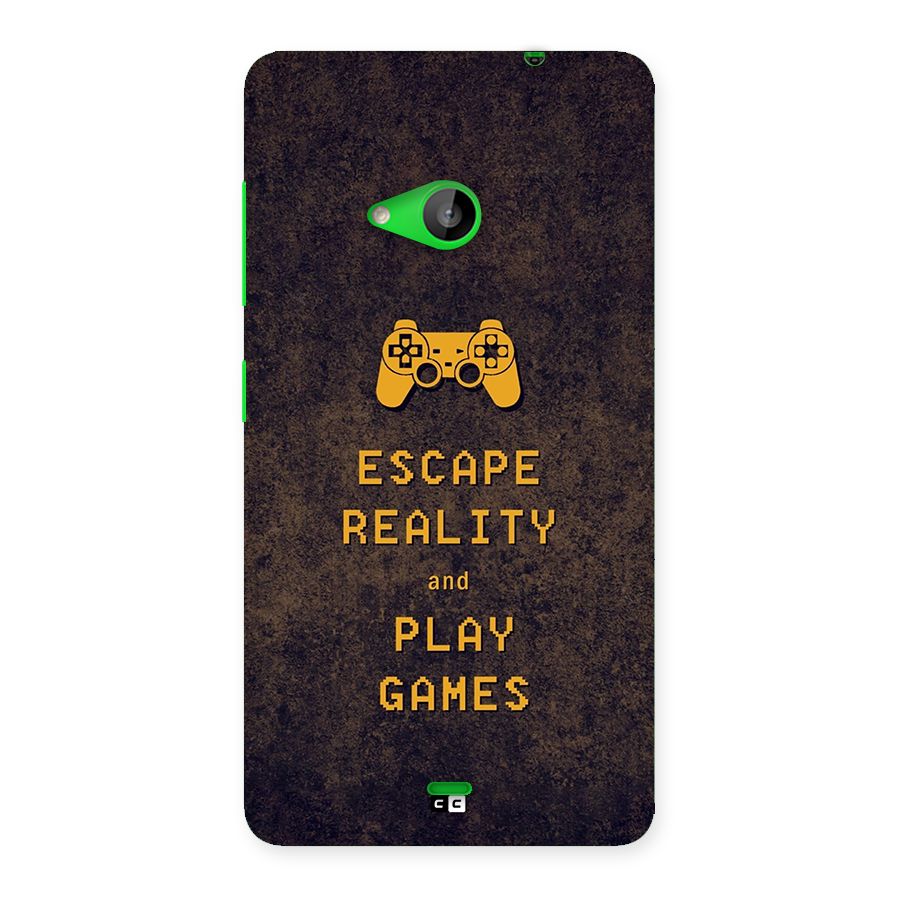 Escape Reality Back Case for Lumia 535