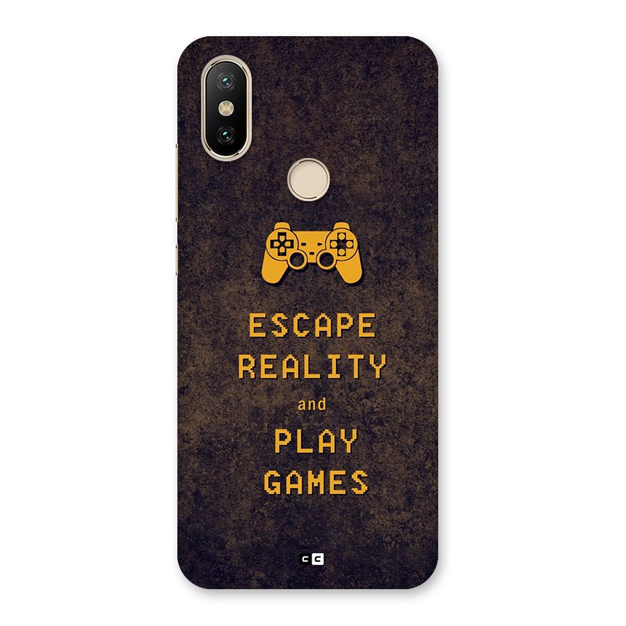 Escape Reality Back Case for Mi A2