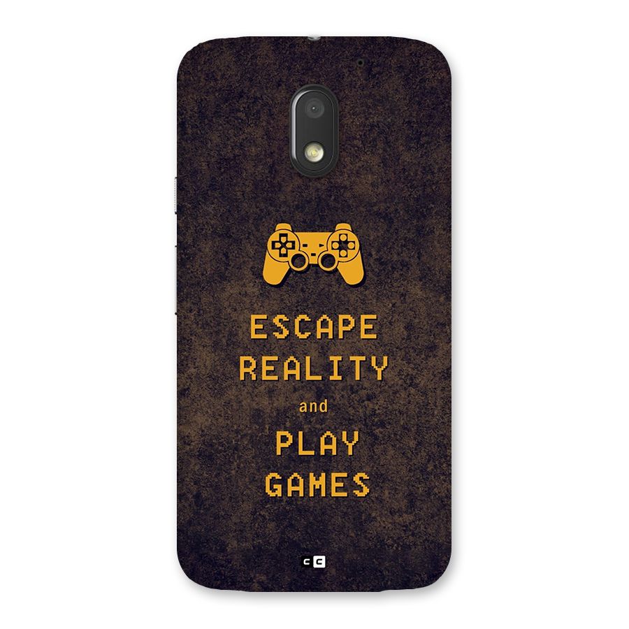 Escape Reality Back Case for Moto E3 Power