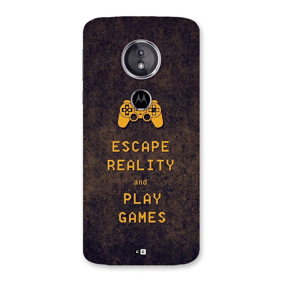Escape Reality Back Case for Moto E5