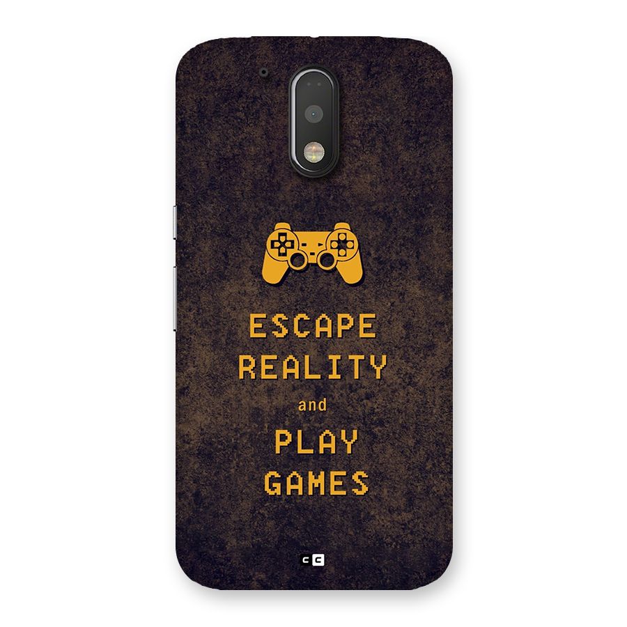 Escape Reality Back Case for Moto G4